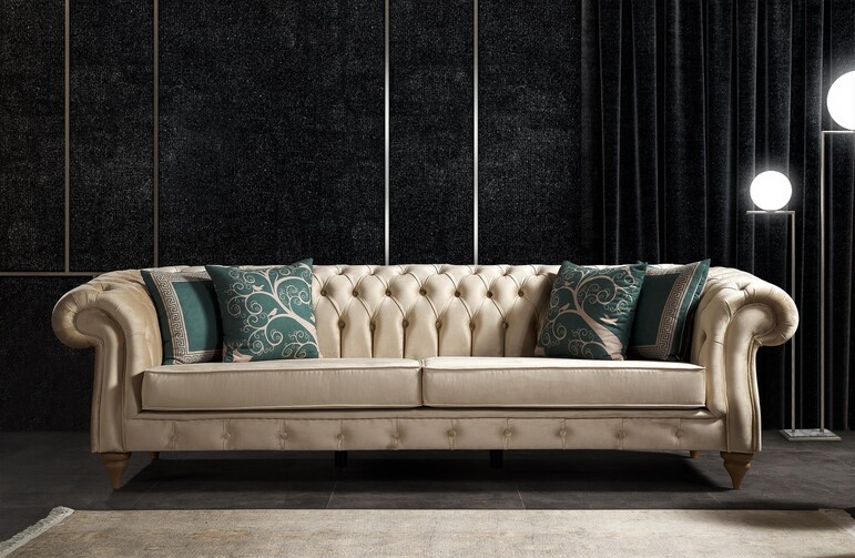  - Chester 3'lü Kanepe