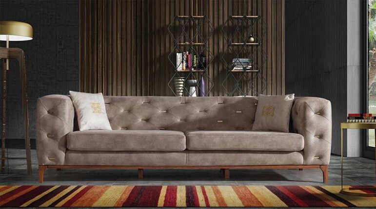  - Oslo Chester 3'lü Kanepe